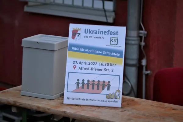 Benefizevent für ukrainische Flüchtlingsfamilien