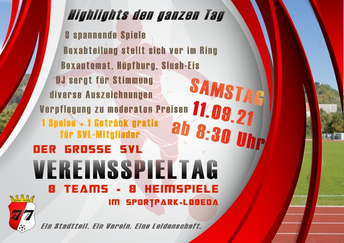 Grosser SVL-VEREINSSPIELTAG