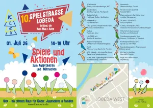 10. Spielstrasse in Lobeda