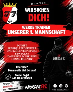 ⚽ Wir suchen Dich! ⚽️