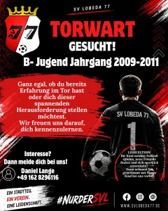 🧤 Torwart gesucht! 🧤