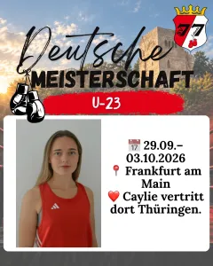 🥊Auf geht’s zur U23-DM🥊